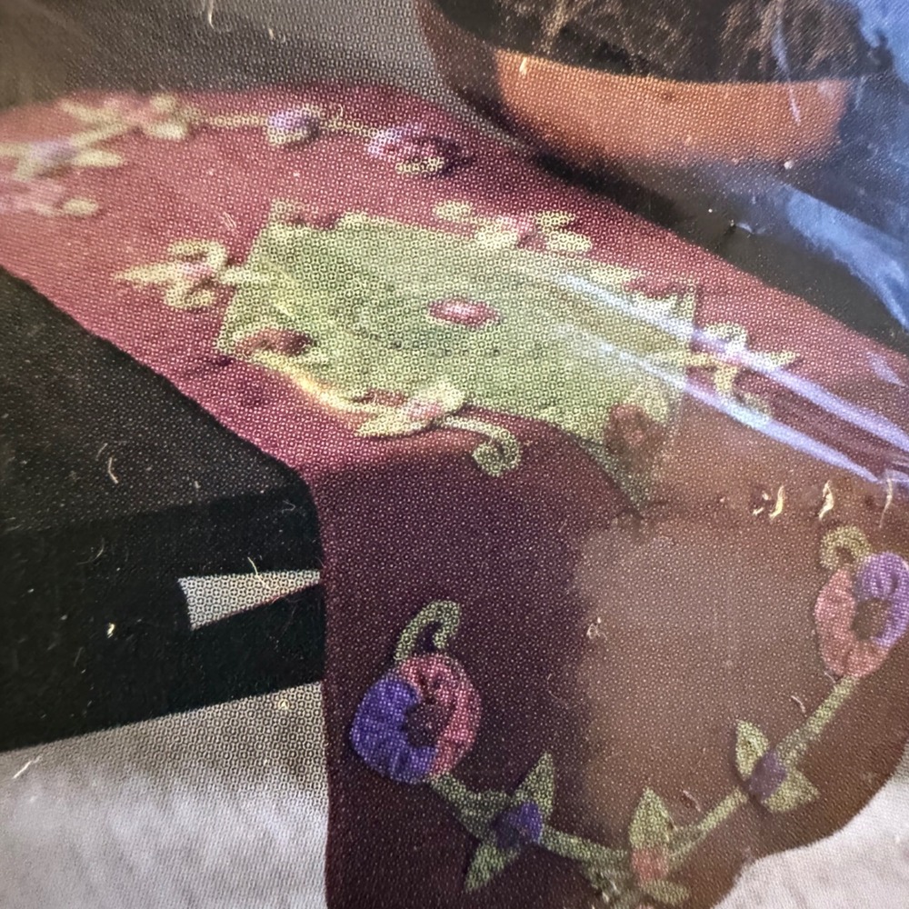Bucilla Pansy Felt Table Runner Kit 85079 Rebekah Meier Floral Embroidery DIY